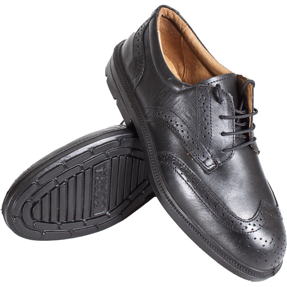 Safety on sale shoes brogues